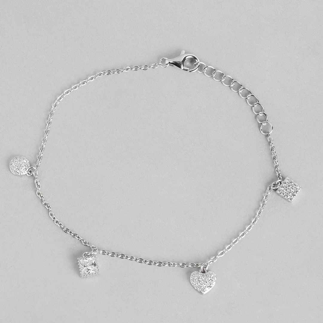 Charming Charm 925 Sterling Silver Bracelet - Image 5
