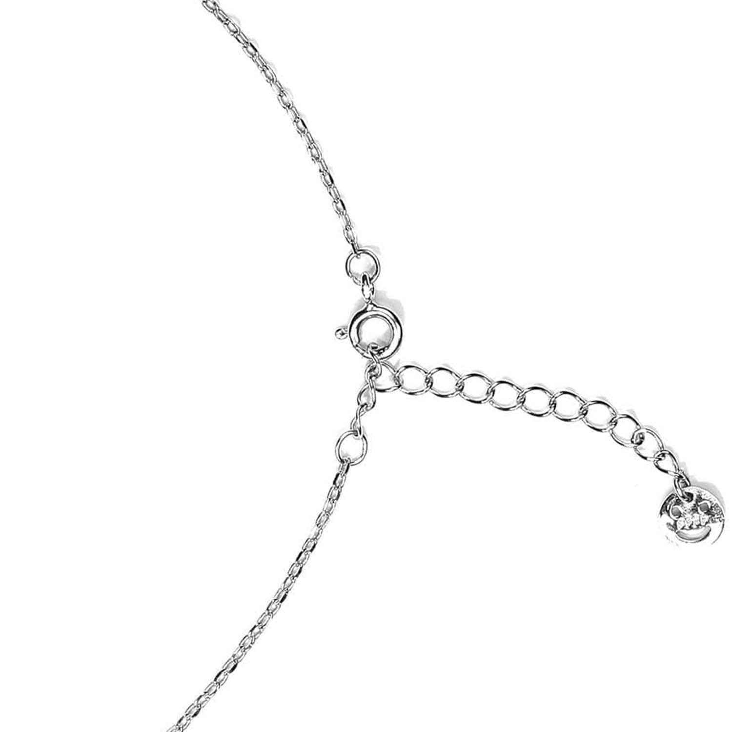 French Baguette 925 Silver Necklace - Image 6