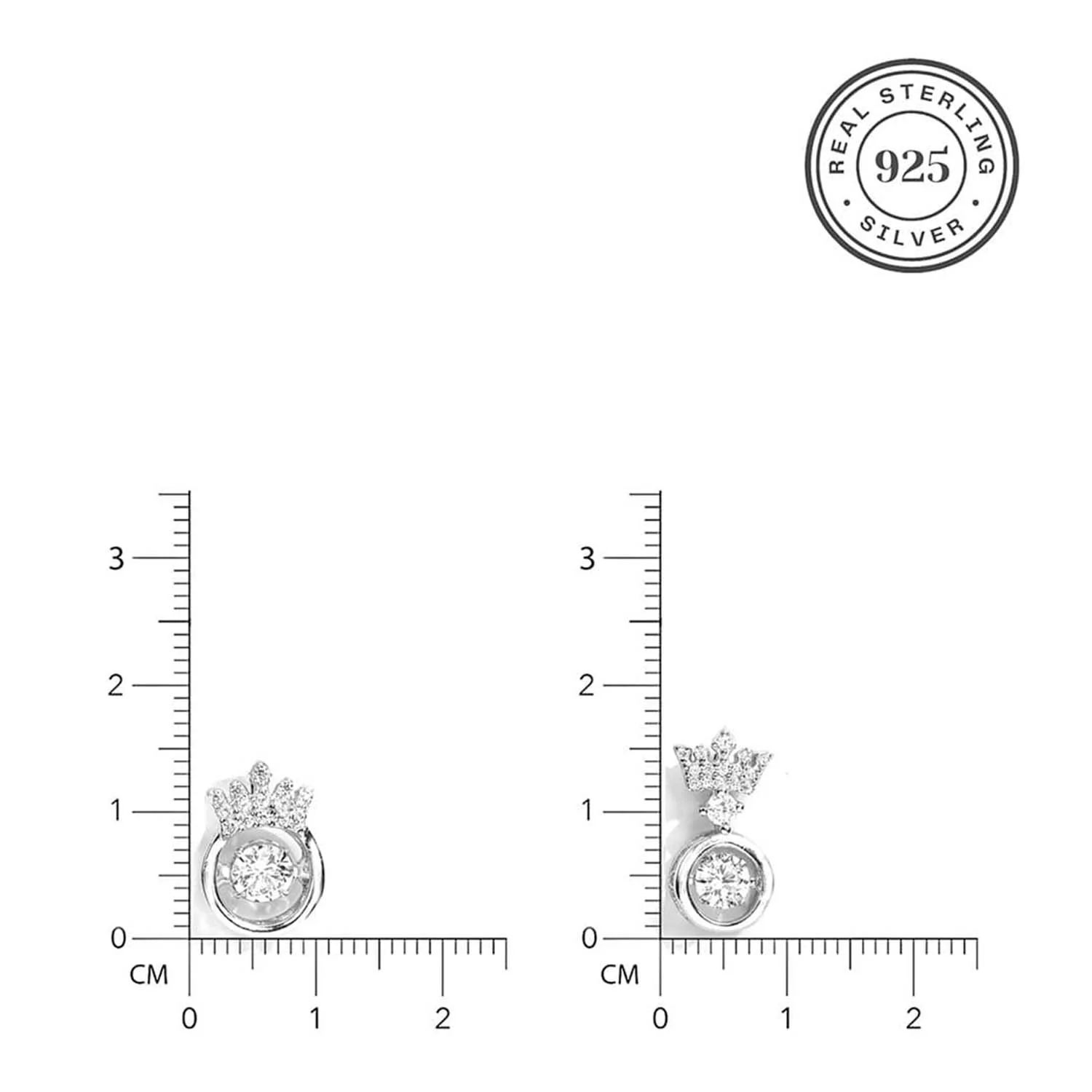 Solitaire Serendipity 925 Silver Jewellery Set - Image 8