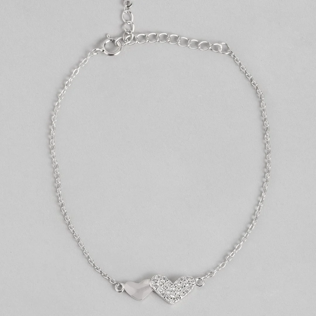 Beating Hearts 925 Silver Bracelet - Image 7