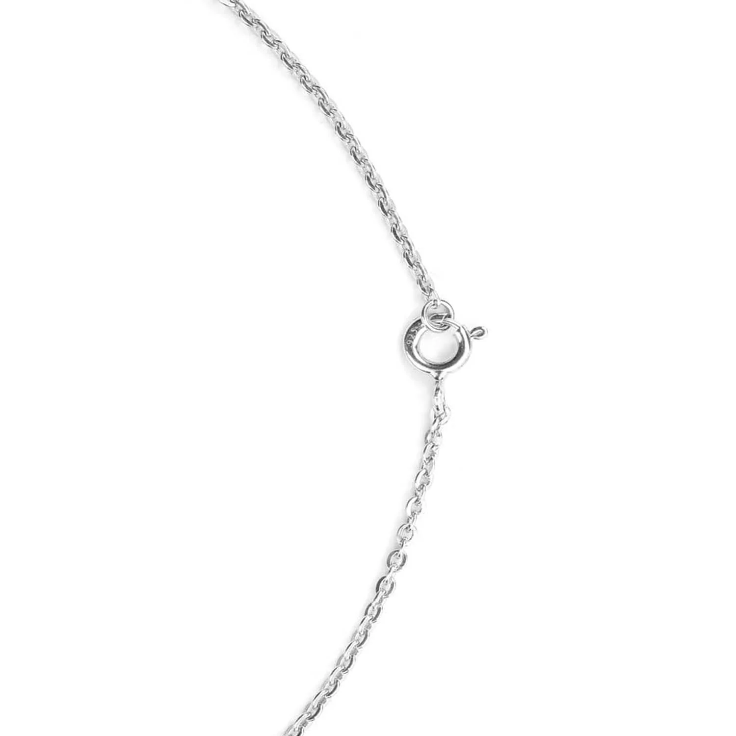Nested Heart 925 Silver Necklace Chain - Image 6