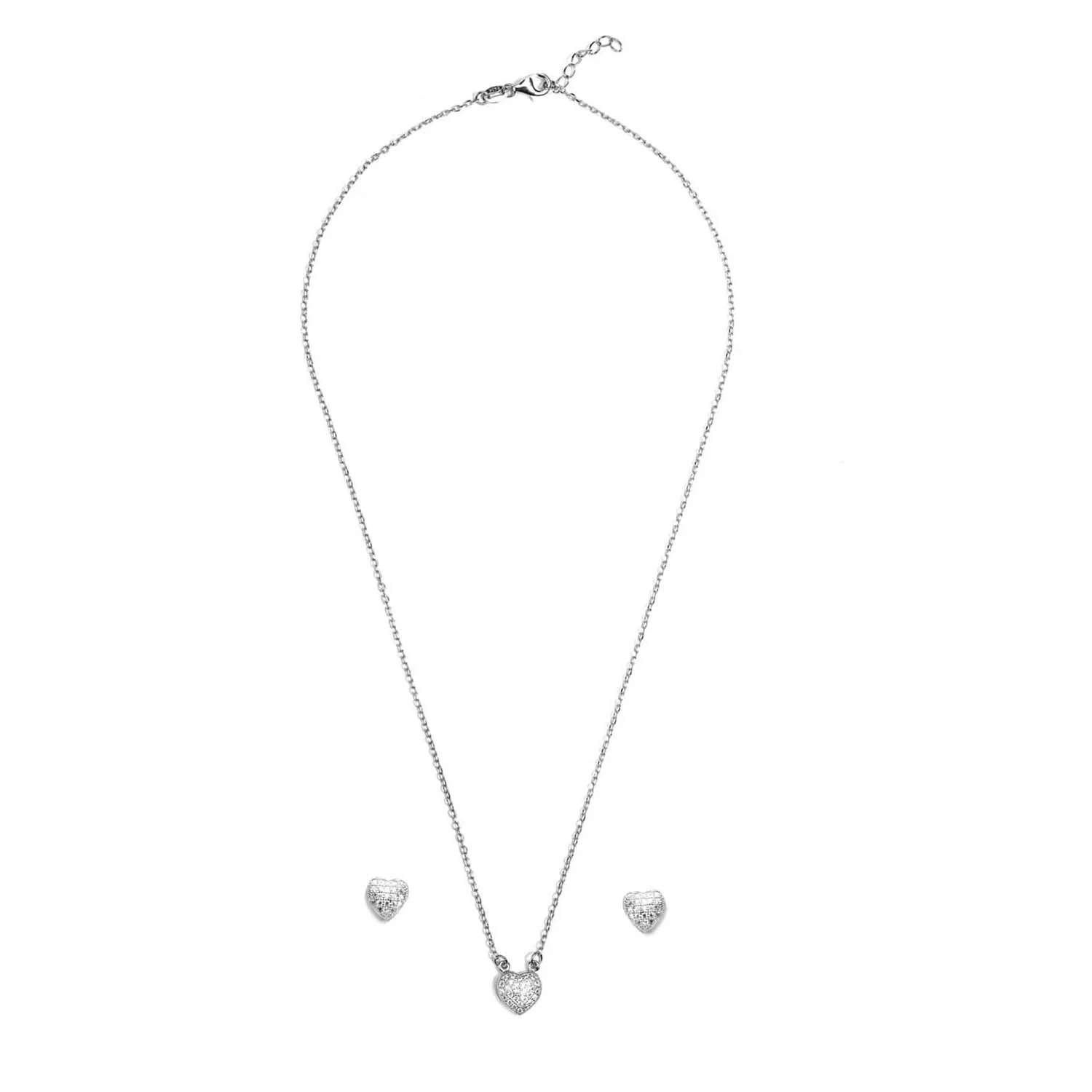 Tug At My Heart 925 Silver Jewellery Set - Image 4