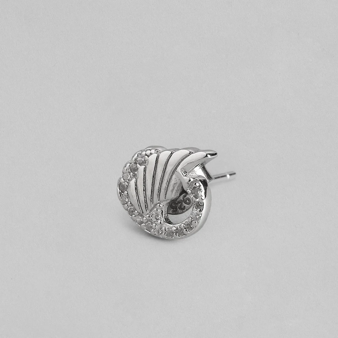 Twirling Peacock 925 Silver Jewellery Set - Image 6