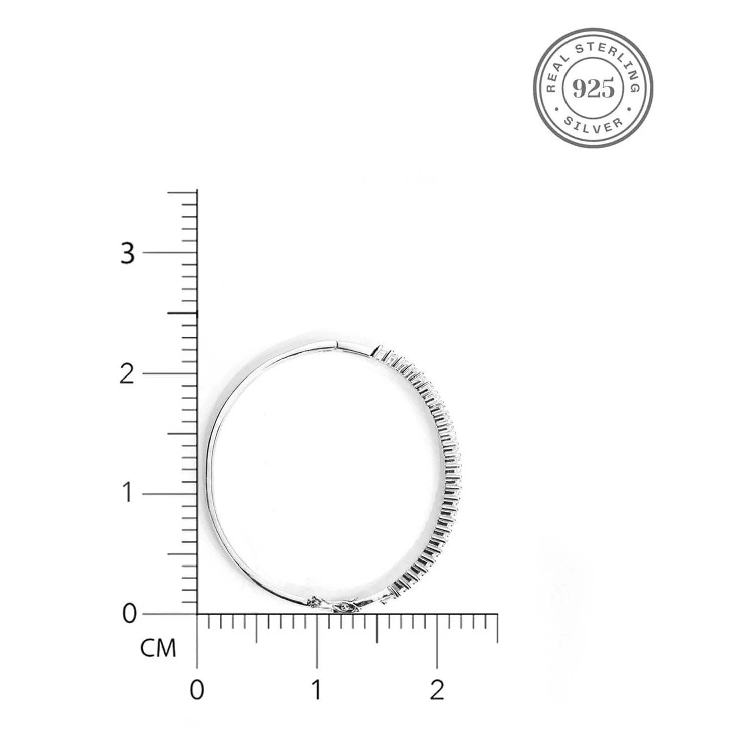 Cute Leafy 925 Silver Bracelet - Image 6