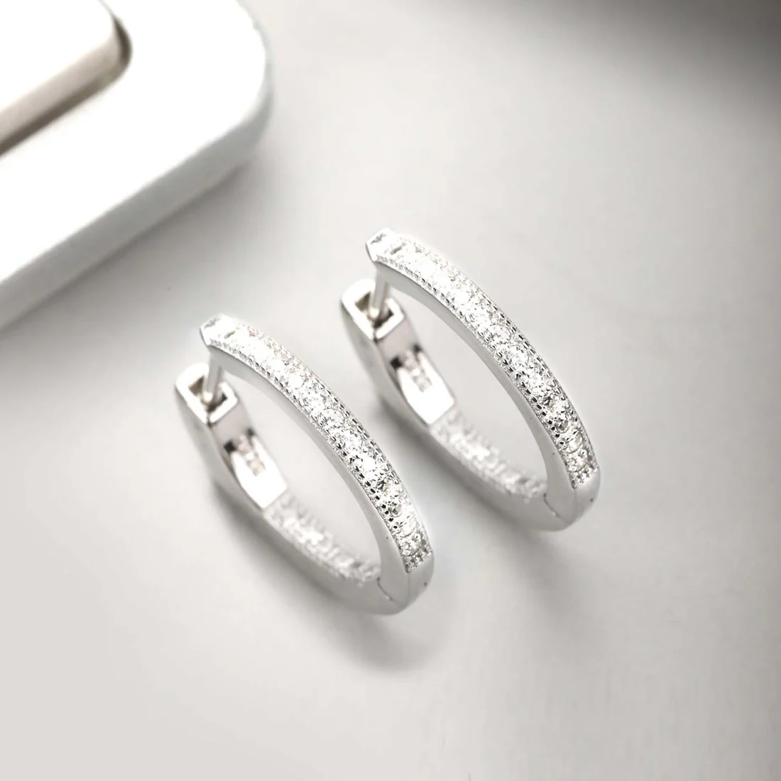 The Whimsical Hoop 925 Silver Earrings - Image 4