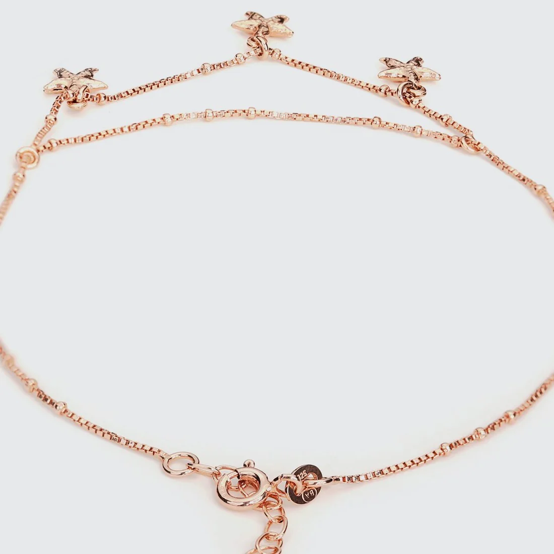 Enchanting Star 925 Silver Anklets - Image 4