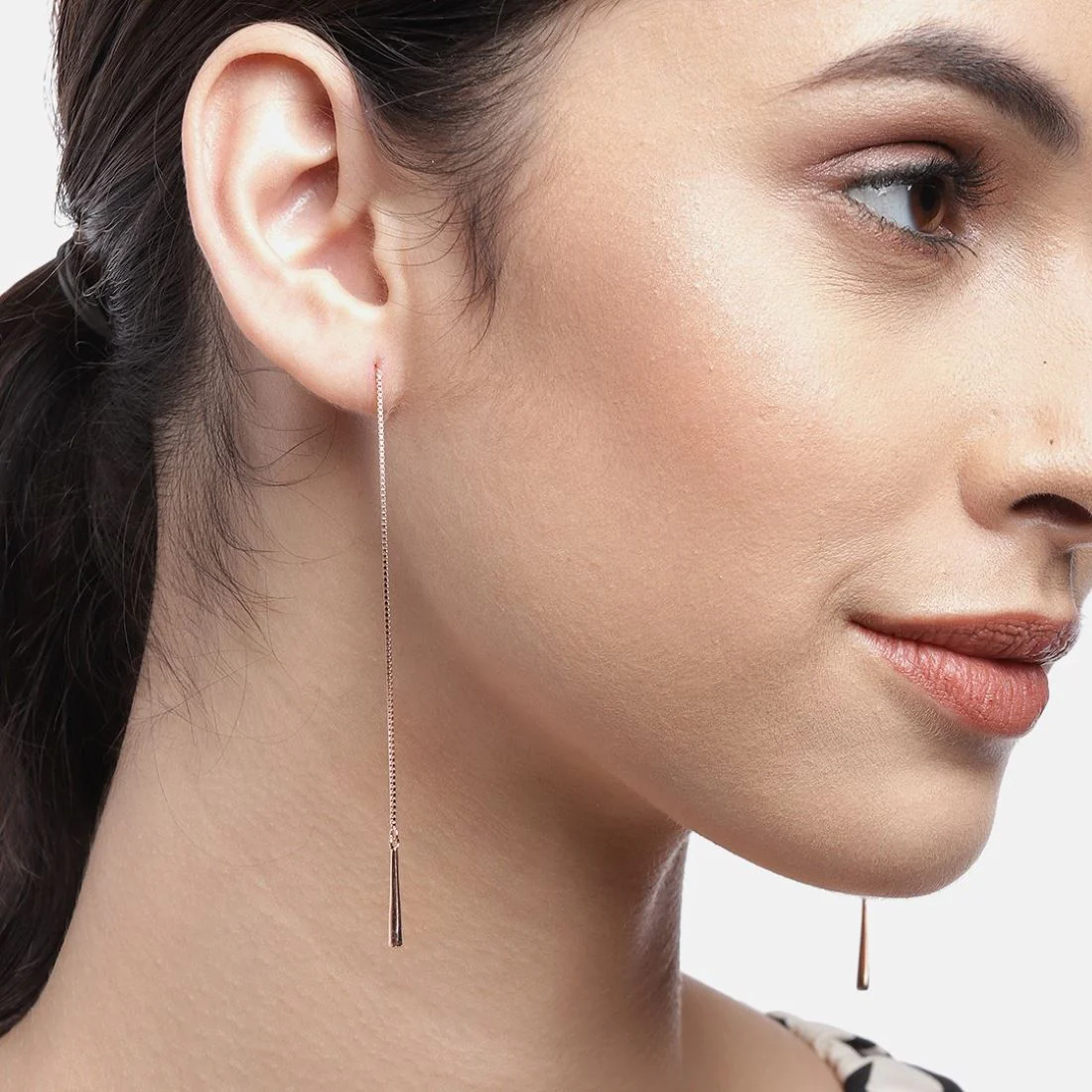 Sui Dhaga Duo 925 Sterling Silver Combo Earrings - Image 3