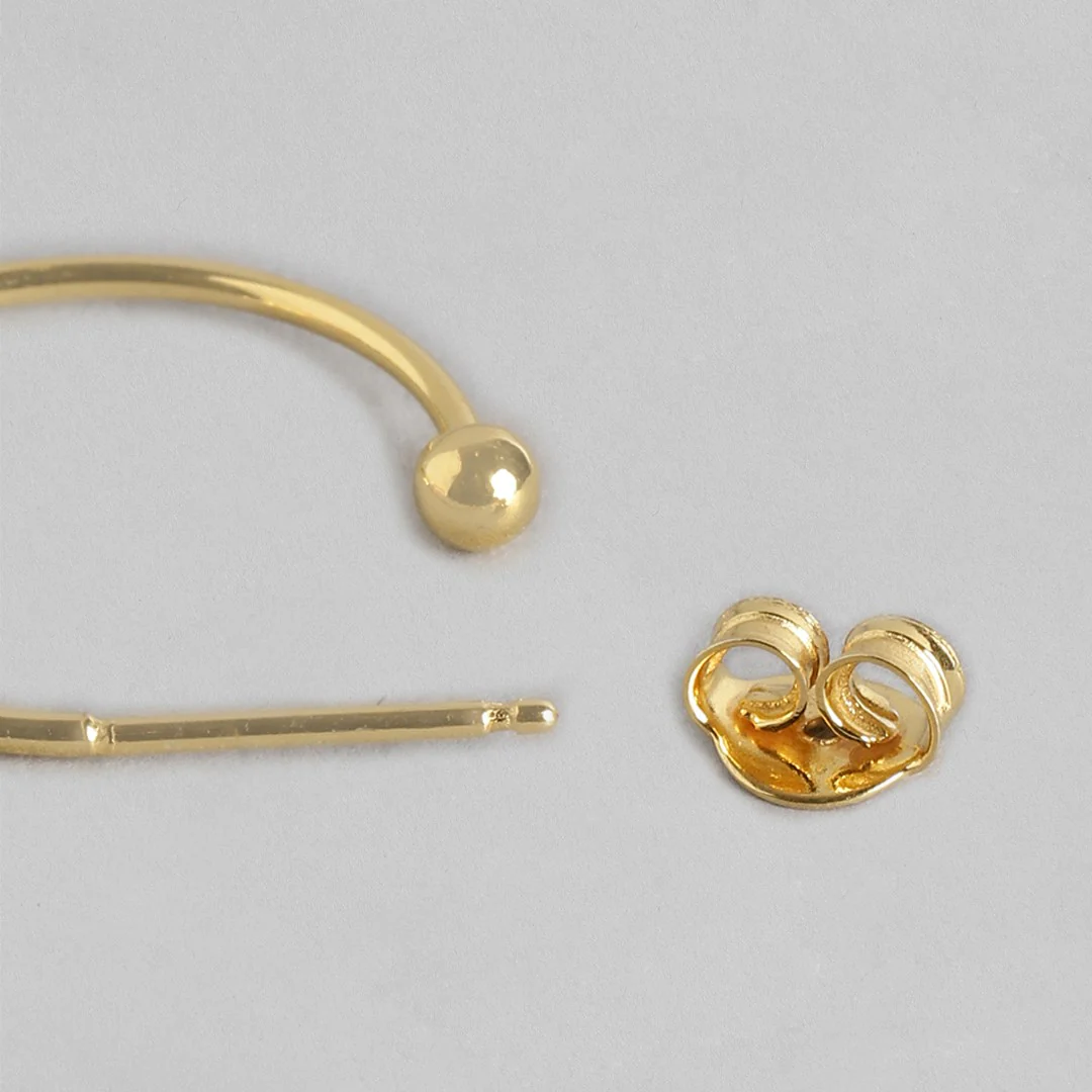 Rhodium & Gold Plating 925 Sterling Silver Earring Combo - Image 10