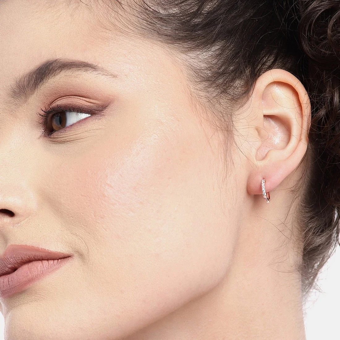 Whimsical Hoops 925 Sterling Silver Combo Earrings - Image 4